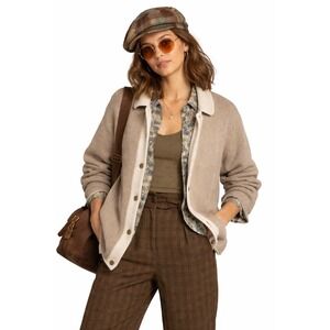 Blue Willi's Vintage Chunky Knit Cardigan Size XXL Eclectic Grandpa Denmark